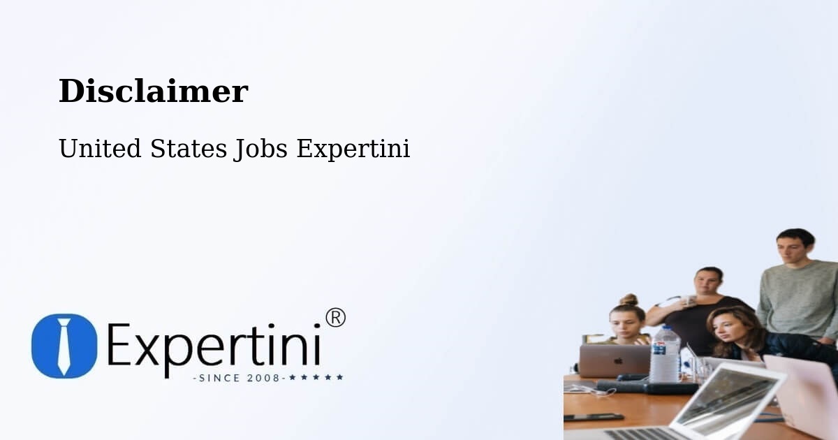 Disclaimer – Van Lear - United States Jobs Expertini