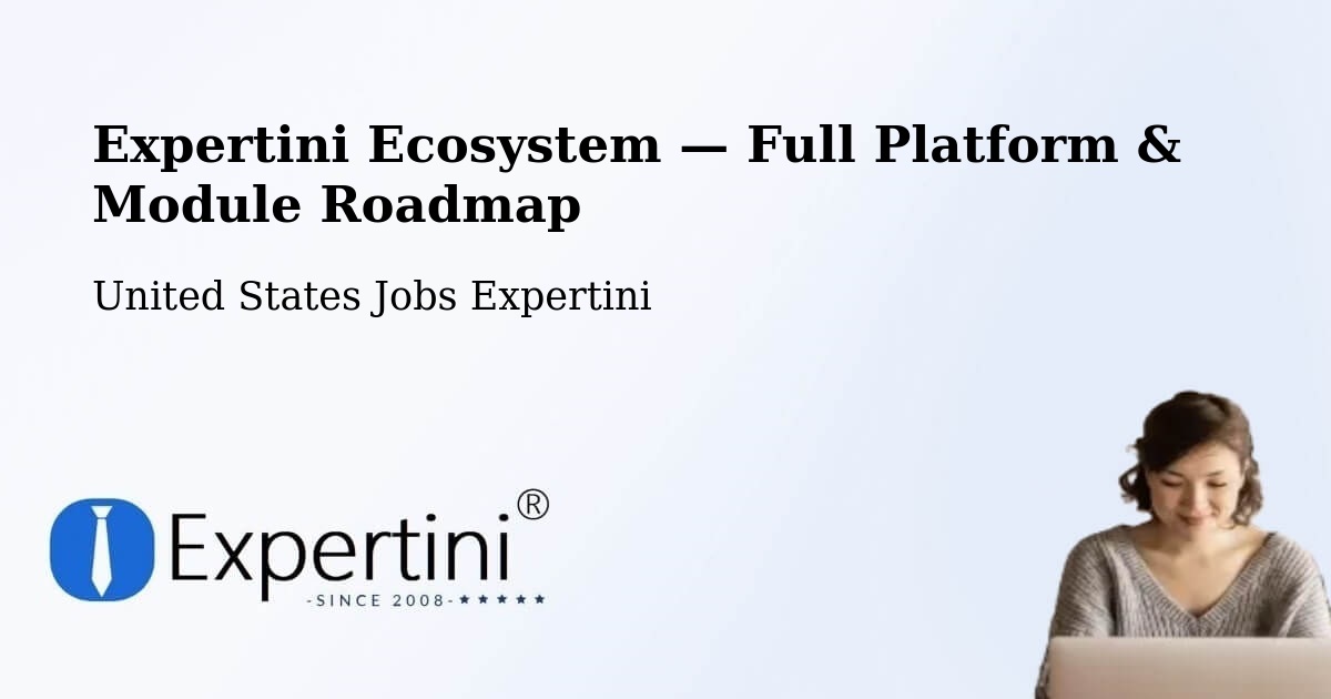 Expertini Ecosystem — Full Platform & Module Roadmap – Van Lear